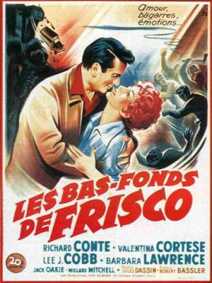 affiche Les Bas-fonds de Frisco