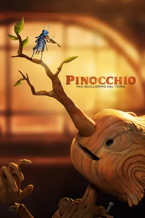 affiche Pinocchio par Guillermo del Toro