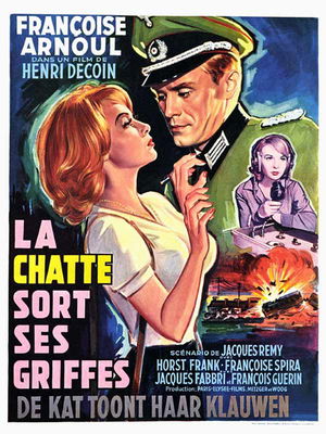 affiche La Chatte sort ses griffes