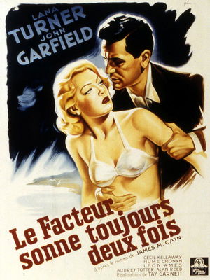 affiche Le Facteur sonne toujours deux fois