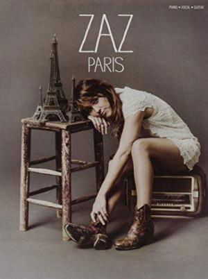 affiche Zaz Paris Piano Vocal Guitar Book