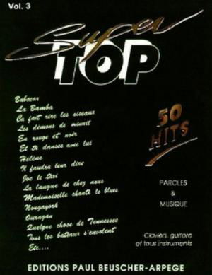 affiche Partition : Super top, numero 3