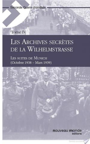 affiche Les Archives secrètes de la Wilhelmstrasse