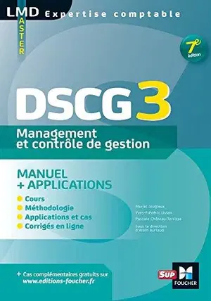 affiche DSCG 3 Management et contrôle de gestion