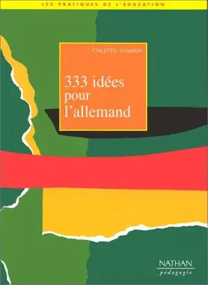 affiche 333 idées pour l'allemand