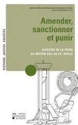 Amender, sanctionner et punir