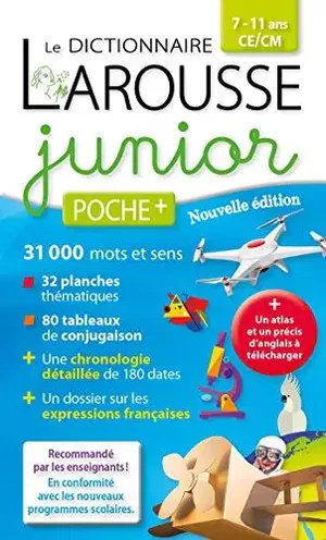 affiche Dictionnaire Larousse junior poche +