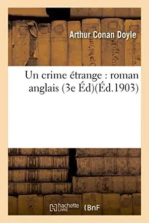 affiche Un Crime Etrange