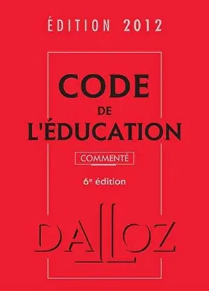 affiche Code de l'éducation