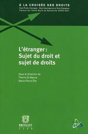 affiche L'étranger