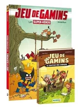 Jeu de gamins Tome 5 : Les supers héros. Avec le roman tome 2 offert