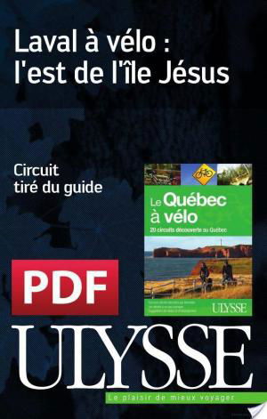 affiche Laval à vélo : L'Est de l'île Jesus