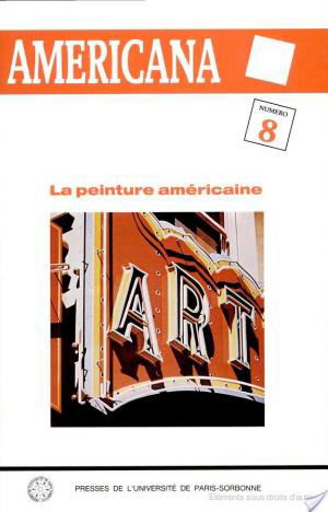 affiche La peinture américaine