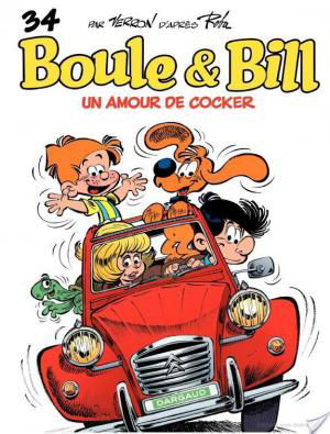 affiche Boule et Bill - tome 34 - Un amour de cocker