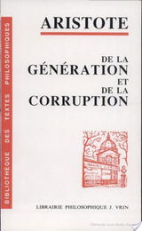 De la génération et de la corruption