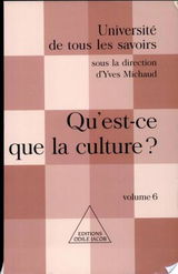 Qu'est-ce que la culture ?