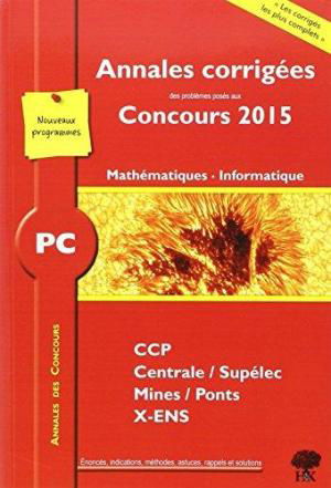 affiche PC Mathématiques Informatique