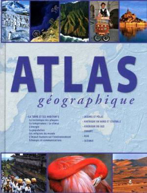 affiche ATLAS GEOGRAPHIQUE