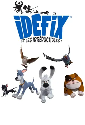 affiche Idéfix et les irréductibles