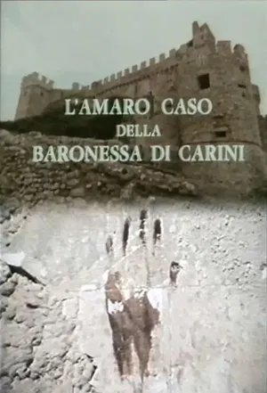 affiche L'amaro caso della baronessa di Carini